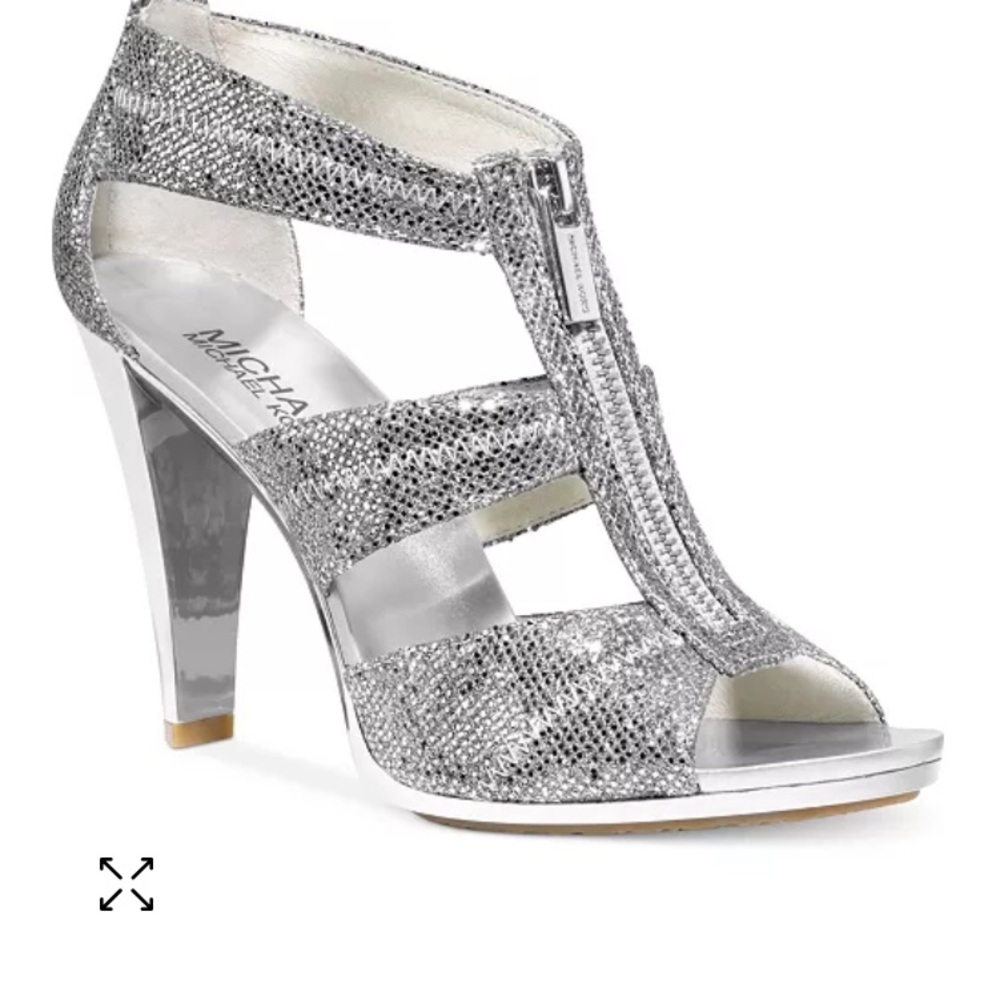 Michael Kors Berkley T-strap platform sandal.
